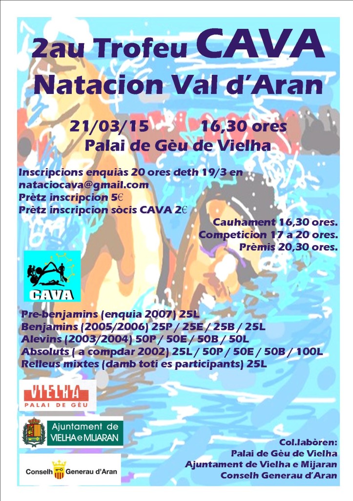 poster 2au Natacion CAVA