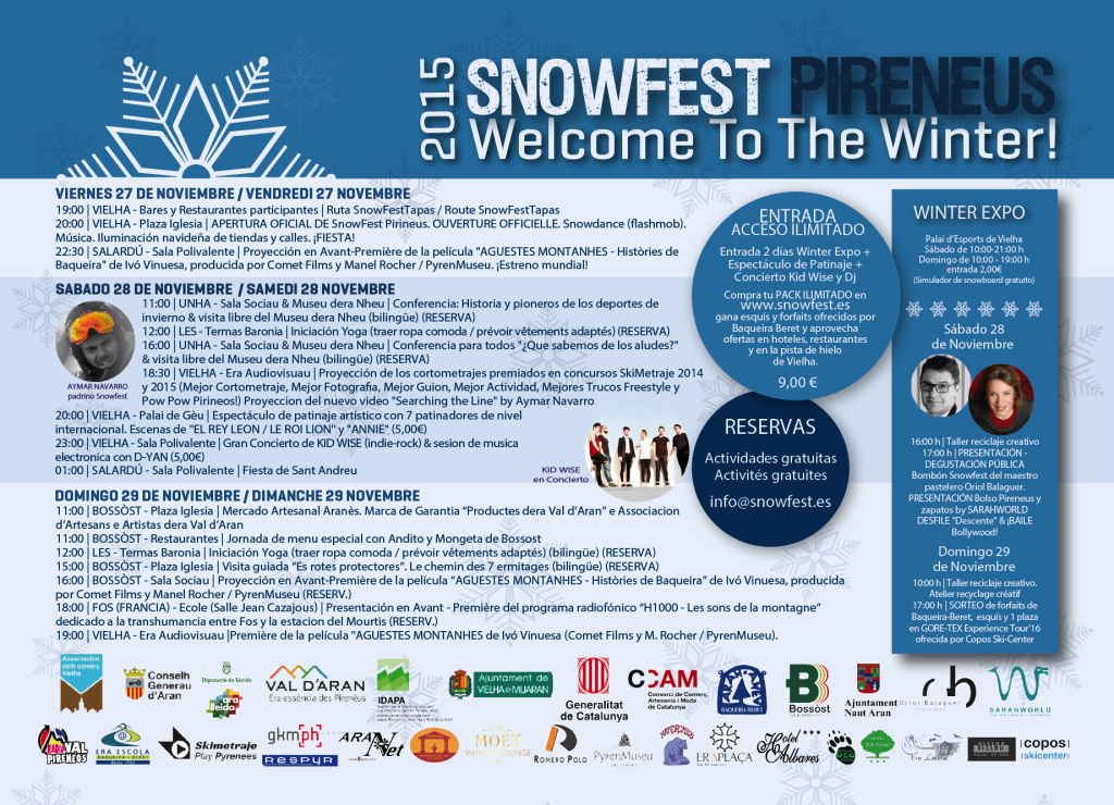 PROGRAMA SNOWFEST 2015