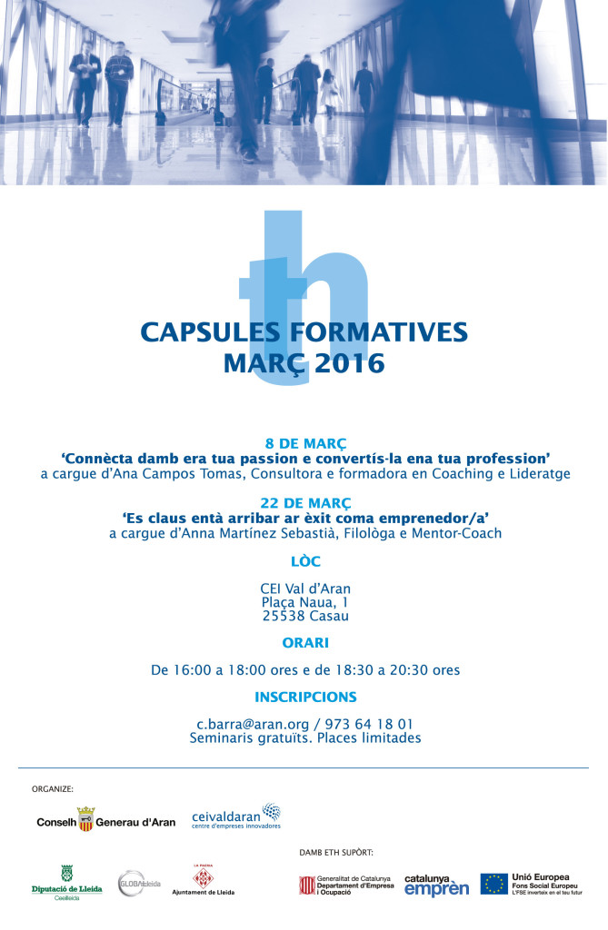 Capsules Formatives Març