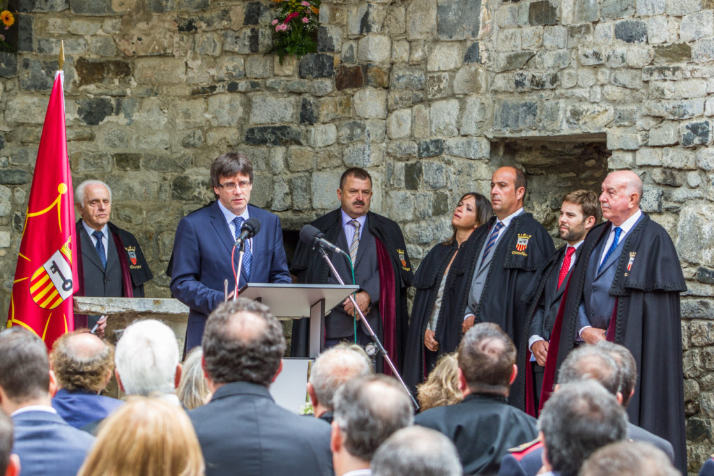 Carles Puigdemonet President de la Generalitat; Hesta d'Aran - Festa d'Aran, Vielha - Val d'Aran; 17/06/2016; Gorka Martinez - gkmph;