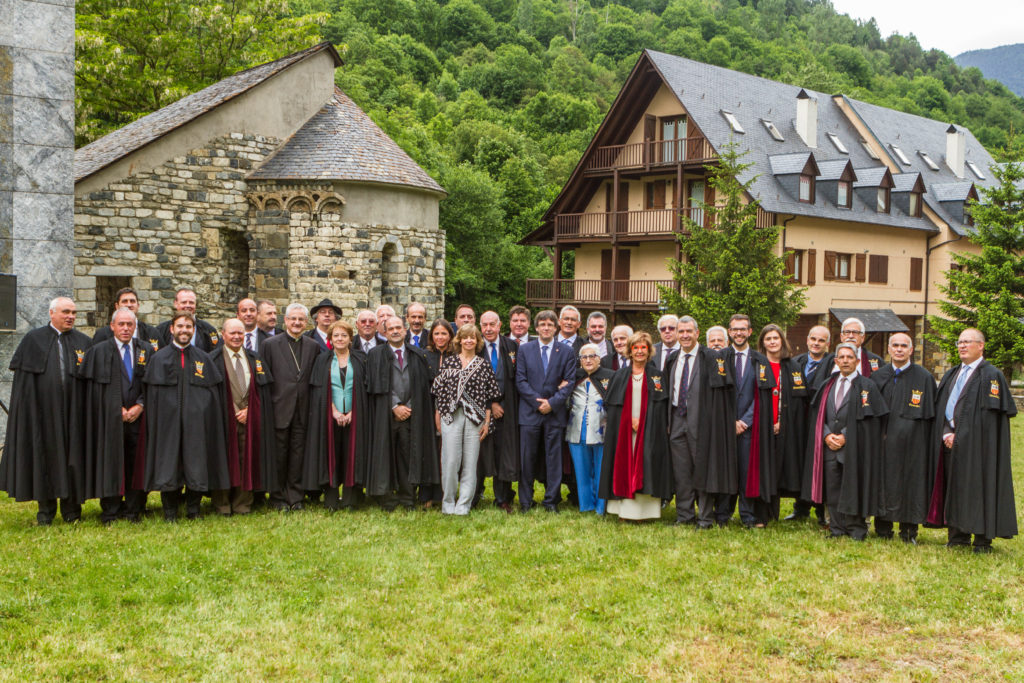 Carles Puigdemoent, Carlos Barrera, Meritxell Borras, Conselhers d'Aran; Hesta d'Aran - Festa d'Aran, Vielha - Val d'Aran; 17/06/2016; Gorka Martinez - gkmph;