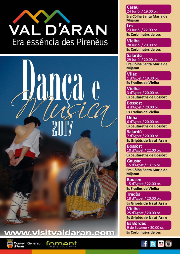 Dances Araneses ostiu 2017